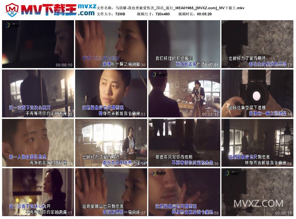 马清雄-我也曾被爱伤害_国语_流行_MEA01965